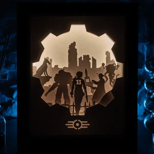 Fallout Lightbox Templates (PDF+SVG) + Tutorial